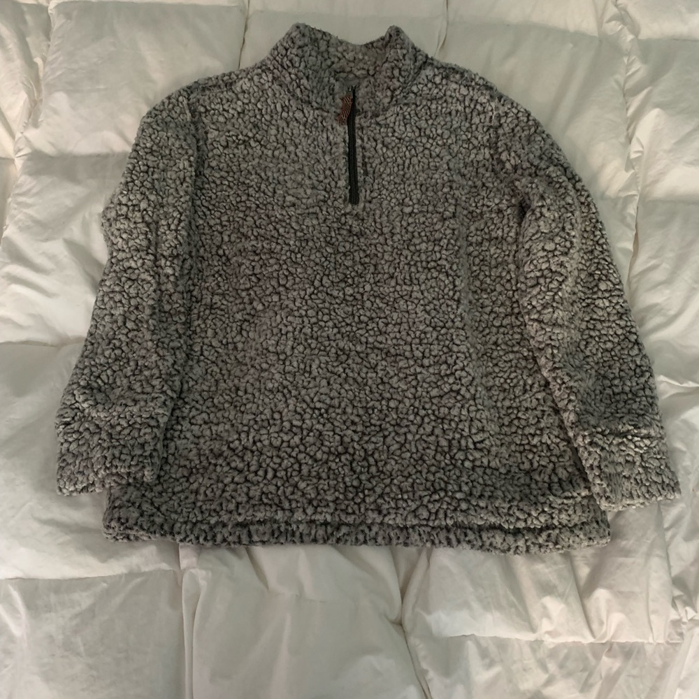 Weatherproof Vintage Gray Sherpa